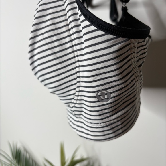 Lululemon Ta Ta Tamer II Hyper Stripe Angel Wing Black 34DD - Picture 5 of 5